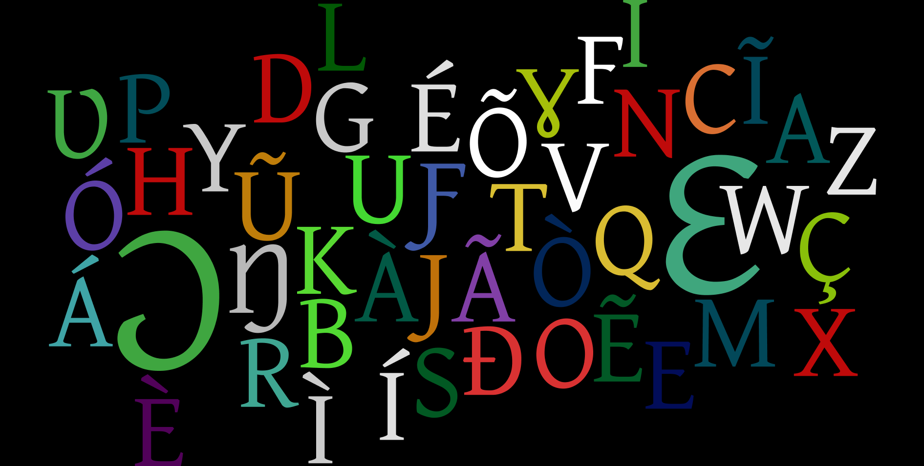 alphabet image